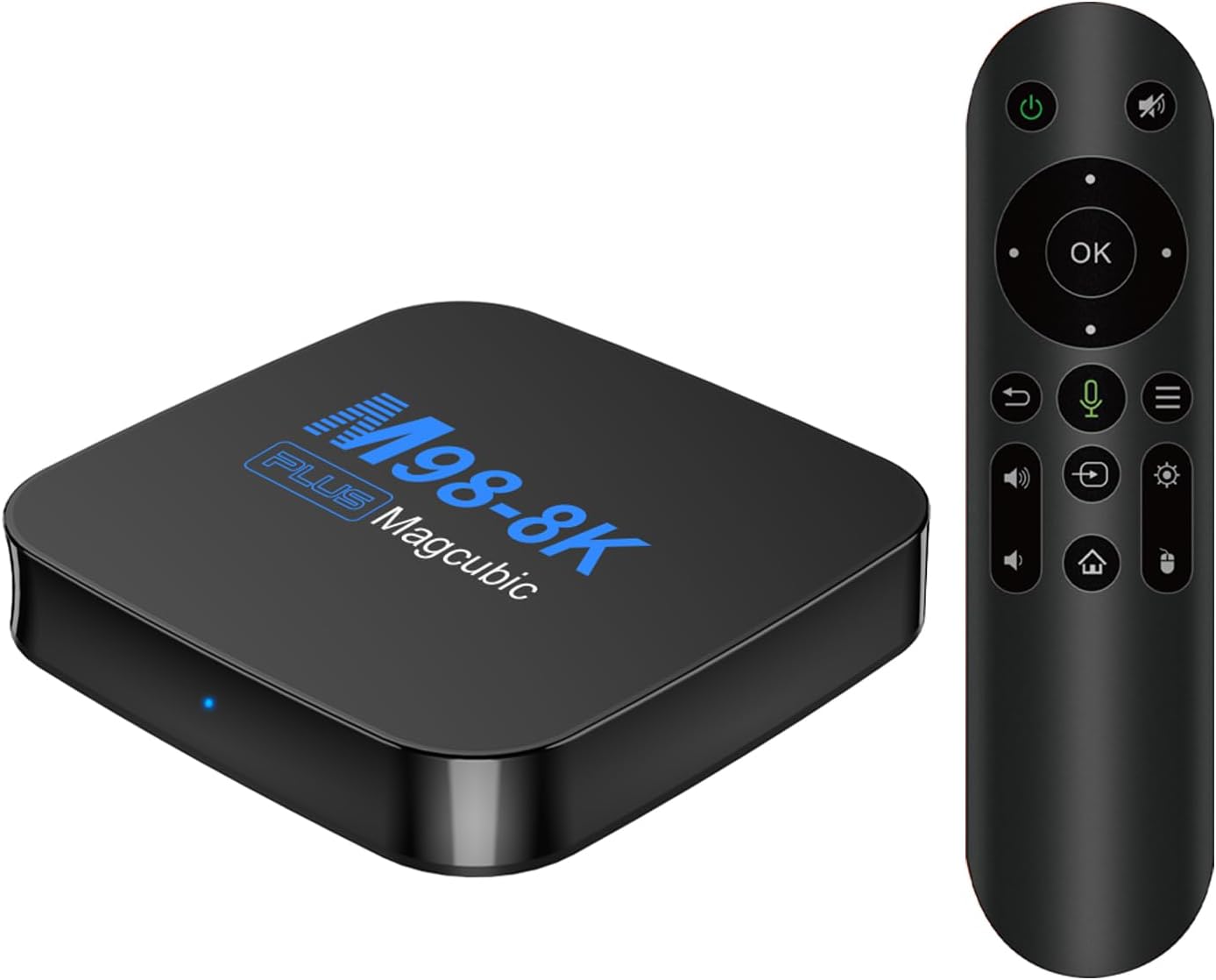 TV Box Android 13.0 TV Box, 2GB 16GB Allwinner H618 Cortex-A53 Android Box Support YouTube/Prime Video/Netflix 4K HDR H.265 HEVC 2.4G/5G WiFi BT5.0 with Remote Control