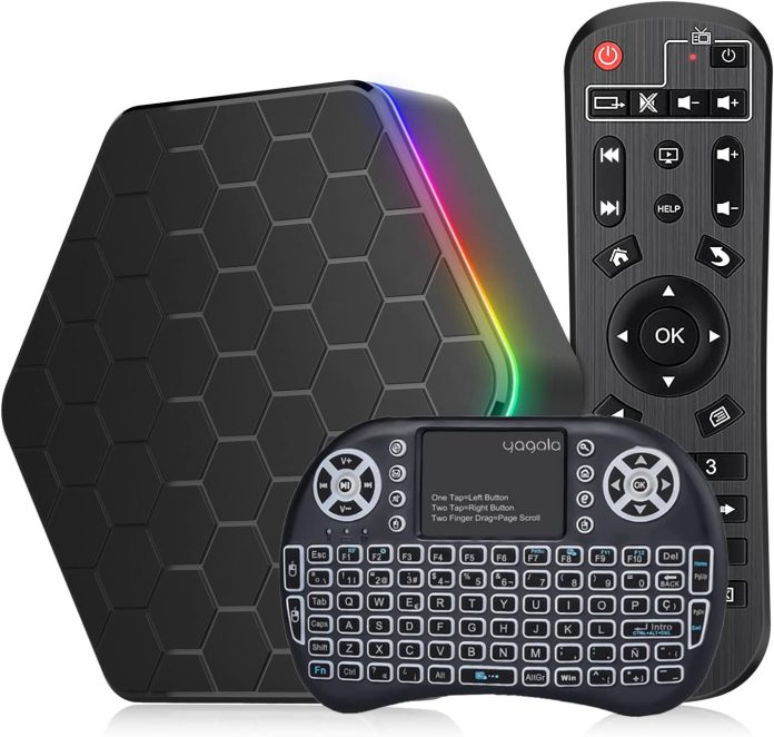 android 120 tv box android box with 4gb ram 64gb rom allwinner h618 quad core 64 bit arm corter a53 cpu 6k resolution 24