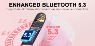 bluetooth 53 in ear headphones wireless bluetooth with enc dual mic 2022 wireless headphones 42h deep bass wireless head