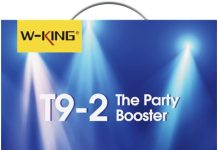 bluetooth speaker w king 80 w portable wireless speaker box music box loud with pressure bass powerful 105 db sound mixe