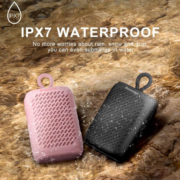 boomcore small bluetooth speaker portable music box bluetooth outdoor bluetooth speaker ipx7 waterproof wireless music e