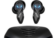 eksa bluetooth headphones in ear gaming headphones wireless with extremely low latency of 45 ms hifi stereo sound wirele