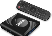 rupa android tv box 130 2023 android box with ram 2g rom 16g wifi6 enternet 10100m bluetooth 50 usb30 supports 3d hd 4k