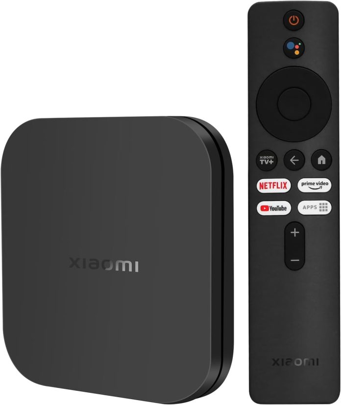 xiaomi mi tv box s 2nd gen ultra 4k hd streaming media player 2gb ram 8gb rom smart tv box supports google tv dolby visi