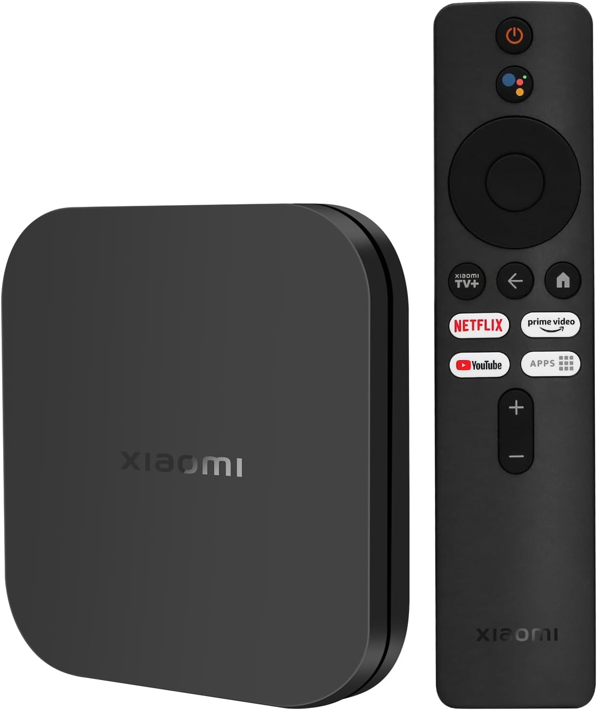 Xiaomi Mi TV Box S 2nd Gen, Ultra 4K HD Streaming Media Player 2GB RAM + 8GB ROM Smart TV Box, Supports Google TV, Dolby Vision, HDR10+, Dolby Atmos, DTS-HD Sound, Wireless Projection, Dual Band WiFi